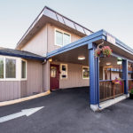 front office exterior entrance at Rodeway Inn Enumclaw